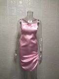 EVE Sexy Backless Hollow Out Tie Up Mini Dress GYSM-W0317
