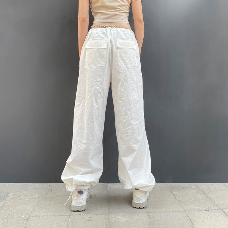 EVE Drawstring Fashion Wide Leg Casual Pants GYSM-W0508