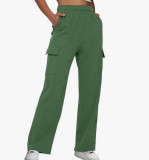 EVE Casual Solid Color Sport Loose Pants GYSM-W0710