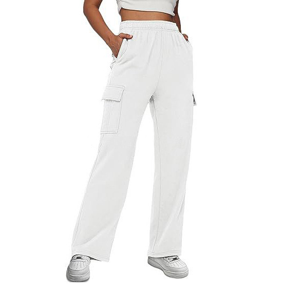 EVE Casual Solid Color Sport Loose Pants GYSM-W0710