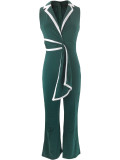 EVE Fashion V-neck Sleeveless Slim Jumpsuit SFY-2769