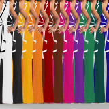 EVE Fashion V-neck Sleeveless Slim Jumpsuit SFY-2769