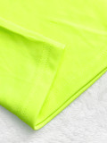EVE Solid Lapel Short Sleeve Wide Leg Pants Casual Set SFY-441