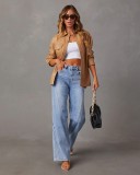 EVE Fashion Loose Spliced Wide Leg Jeans GYAN-32149