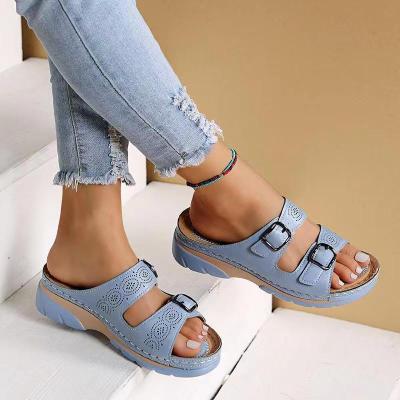 EVE Fashion Slope Heel Casual Sandals GYUX-576