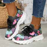EVE Flower Pattern Sport Casual Shoes GYUX-555