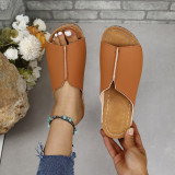 EVE Slope Heel Slippers Thick Bottom Sandals GYUX-21231