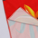 EVE Long Sleeve Off Shoulder Irregular Split Maxi Dress FSXF-85