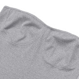 EVE Solid Color Knits Wrap Chest Two Piece Set GHYX-131