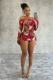 EVE Casual Print One Shoulder Mini Dress OD-8670