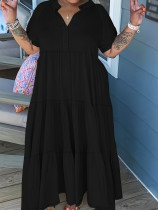 EVE Fashion Casual Solid Maxi Dress SFY-440