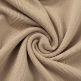 EVE Long Sleeve V-Neck Lace Short Top Casual Pants Set MXBF-K23ST589