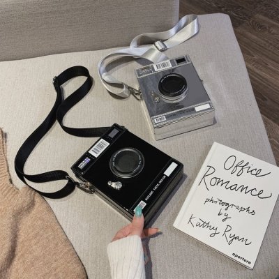 EVE Wide Shoulder Strap Camera Small Square Bag HCFB-293026