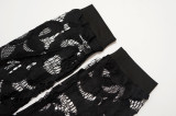 EVE Lace Long Sleeve Tie UP Wide-leg Pants Three-piece Set YF-9225