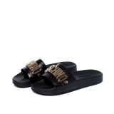 EVE Cowhide Non-slip Letter Sandals GDLW-777