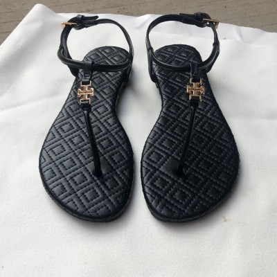 EVE Herringbone Clip-On Soft Sole Roman Shoes GDLW-313