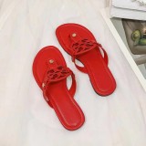 EVE Open Toe Flat Herringbone Clip On Slippers GDLW-313-3