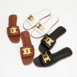 EVE Fashion One-Line Flat Sandal Slippers GDLW-319