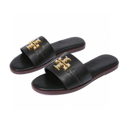 EVE Metallic One Toe Open Toe Flat Slippers GDLW-TB663