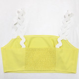EVE Fashion Sling Tops Big Swing Long Skirt Two Piece Set CYA-901275