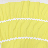 EVE Fashion Sling Tops Big Swing Long Skirt Two Piece Set CYA-901275
