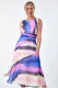 EVE Sleeveless Print Slim Midi Dress XHXF-418