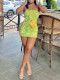 EVE Print Slim Tube Tops Mini Dress GYZY-8912