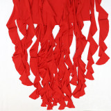 EVE Solid Color Tassel Halter Midi Dress CYA-901256