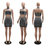 EVE Hot Drill Off Shoulder Two Piece Skirts Set CYA-901246