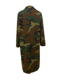 EVE Long Sleeve Camouflage Long Coat LSD-2207