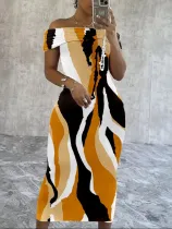 EVE Sexy One Shoulder Sleeveless Long Dress LSD-2137