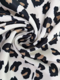 EVE Leopard Print Short Sleeve Loose Shorts Set SFY-2579