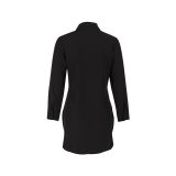 EVE Long Sleeve Lapel Split Solid Shirt AIL-282