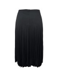 EVE Plus Size Casual Loose Pleated Half-body Skirt GAWE-6296