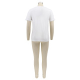 EVE Print Short Sleeve T Shirt HNIF-2402