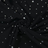 EVE Hot Diamond One-shoulder Beaded Mini Dress NY-3231