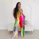EVE Print Halter Backless Loose Jumpsuit NY-S10881