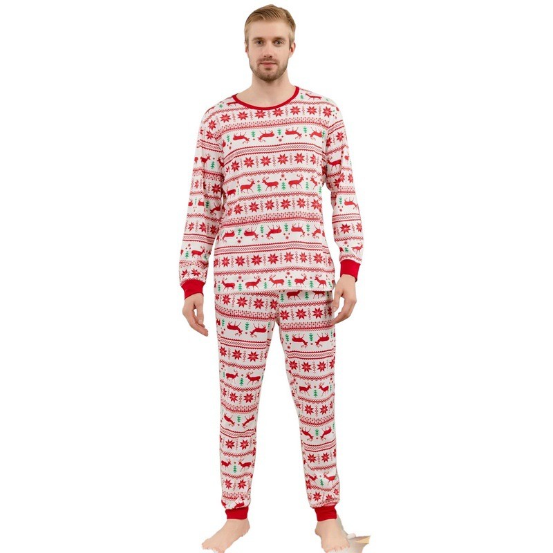 EVE Christmas Printed Parent-Child Pajamas Family GSGS-0674