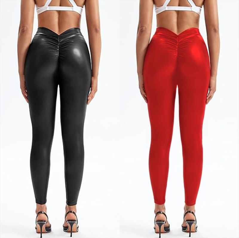 EVE Sexy PU Leather Pencil Pants GWDS-240702