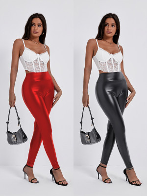 EVE Fashion Skinny PU Leather Pants GWDS-240795