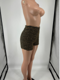 EVE Stripe Fashion Slim Shorts FOSF-8347