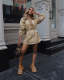 EVE Fashion Loose Drawstring Waist Mini Dress MIL-070