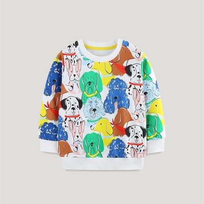 EVE Kids Boys Cartoon Prints Long Sleeve Sweatshirt GASD-8212