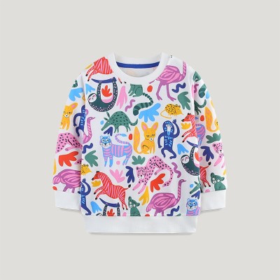 EVE Kids Girls' Knitted Long Sleeve Sweatshirt GASD-8211