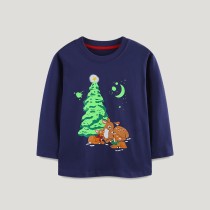 EVE Kids Luminous Christmas Print Boys T-shirt GASD-5382