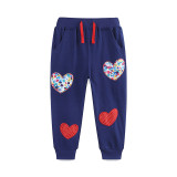 EVE Kids Girl's Love Embroidery Patch Pants GASD-3121