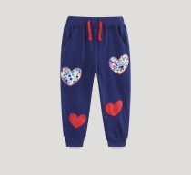 EVE Kids Girl's Love Embroidery Patch Pants GASD-3121