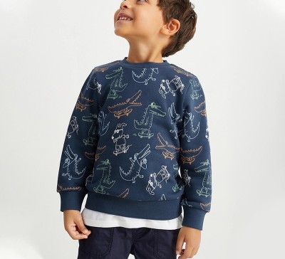 EVE Kids Boy's Dinosaur Print Fashion Sweatshirt GASD-8237