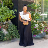 EVE Fashion Long Sleeve Sling Ruffles Jumpsuit CYA-901427