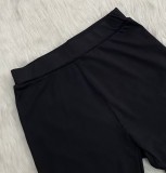 EVE Ribbed Casual Long Sleeve Pants Two Piece Set LSD-1977